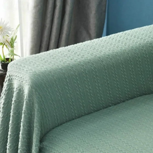 Sofa Cover Sofa Blanket Solid Color Couch Cover Couch Protector Sofa Throw Cover Washable for Armchair/Loveseat/3 Seater/4 Seater/L Shape Sofa Contemporary Embossed Polyester / Cotton Blend Slipcovers