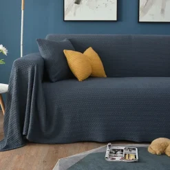 Sofa Cover Sofa Blanket Solid Color Couch Cover Couch Protector Sofa Throw Cover Washable for Armchair/Loveseat/3 Seater/4 Seater/L Shape Sofa Contemporary Embossed Polyester / Cotton Blend Slipcovers
