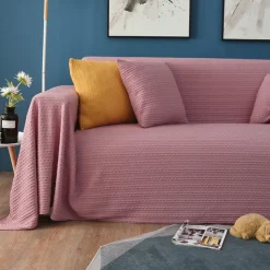 Sofa Cover Sofa Blanket Solid Color Couch Cover Couch Protector Sofa Throw Cover Washable for Armchair/Loveseat/3 Seater/4 Seater/L Shape Sofa Contemporary Embossed Polyester / Cotton Blend Slipcovers