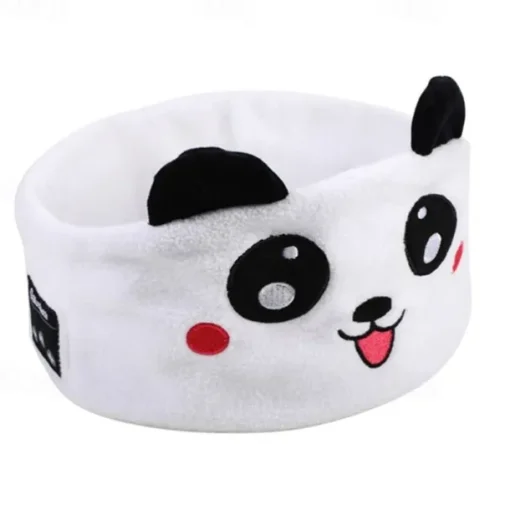 Soft Elastic Comfortable Wireless Music Earphones Kids Animal Sleeping Headphones Eye Mask Bluetooth V5.0 Headphones Headband