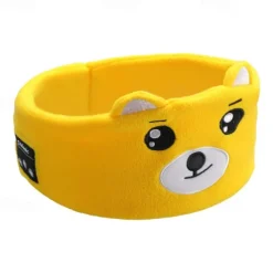 Soft Elastic Comfortable Wireless Music Earphones Kids Animal Sleeping Headphones Eye Mask Bluetooth V5.0 Headphones Headband