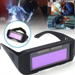 Solar Auto Darkening Welding Goggles Welder Glasses Safety Protective Welder Mask Helmet With Adjustable Shade Eyes Goggles Mask Anti-Flog Goggles