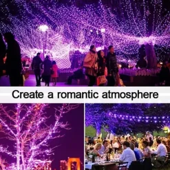 Solar Copper Wire Lights Led Fairy Lights String Outdoor Waterproof Ground Plug Decorative Lights Christmas Lights