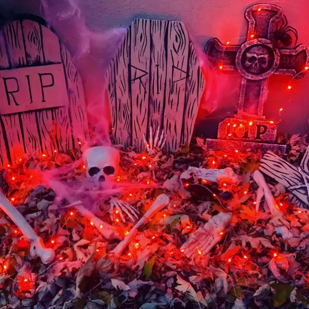 Solar Copper Wire Lights Led Fairy Lights String Outdoor Waterproof Ground Plug Decorative Lights Christmas Lights