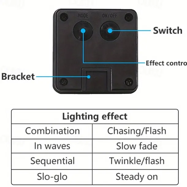 Solar Fairy Lights Outdoor Light Strings Waterproof 8 Modes 10m 100leds String Light Outdoor Lighting For Party Garden Christmas Outdoor New Year Holiday Decoration