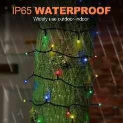 Solar Fairy Lights Outdoor Light Strings Waterproof 8 Modes 10m 100leds String Light Outdoor Lighting For Party Garden Christmas Outdoor New Year Holiday Decoration