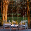 Solar LED String light Outdoor Fairy Lights Garland for Window Christmas Light Decoration 3x3M for Patio Garden Curtain Rooftop Lamp