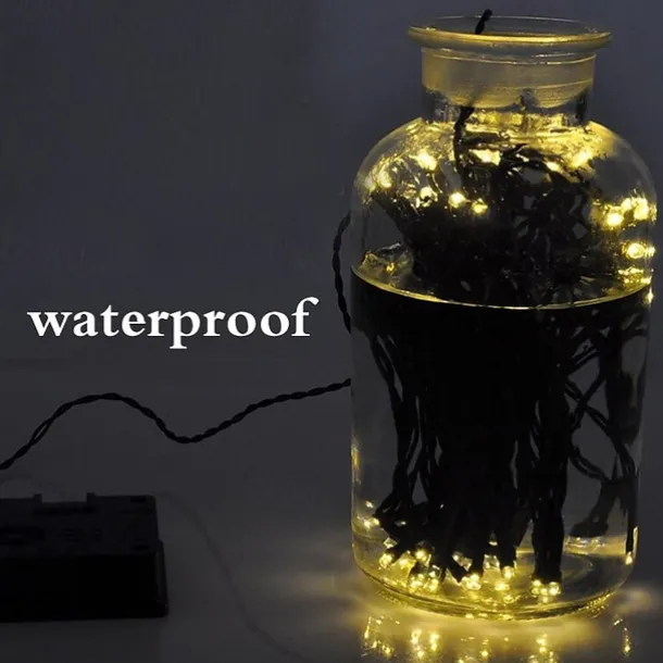 Solar LED String Light Outdoor String Lights 22M 200LED 8 Function Fairy Lights Outdoor Waterproof Garden Lawn Courtyard Christmas Decoration Light