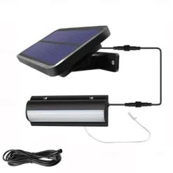 Solar Light Outdoor Pendant Light Automatic Sensor Switch Double Head Garden Lights Used In Gardens Yards Indoors Etc.