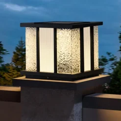 Solar Path Lights Outdoor Bright Solar Lights Outdoor Waterproof LED Solar Garden Lights Metal Landscape Lighting