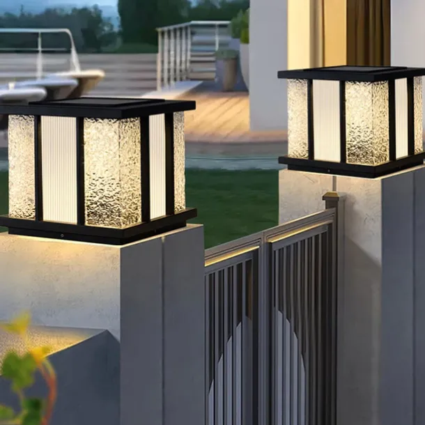 Solar Path Lights Outdoor Bright Solar Lights Outdoor Waterproof LED Solar Garden Lights Metal Landscape Lighting