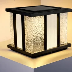 Solar Path Lights Outdoor Bright Solar Lights Outdoor Waterproof LED Solar Garden Lights Metal Landscape Lighting