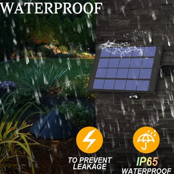 Solar Pendant Light Outdoor Waterproof LED Lamp Chandelier Decorations with for Indoor Shed Barn Room