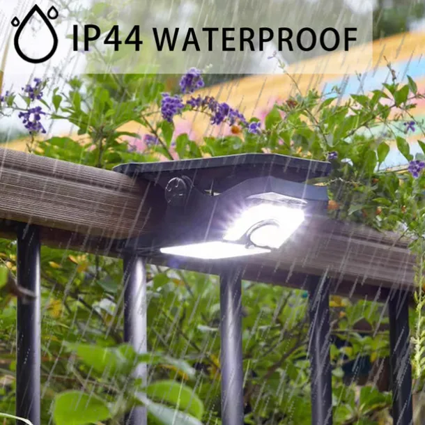 Solar Street Light Usb Direct Charging Led Dual Power Lighting With Three Level Adjustment Intelligent Human Body Sensing Portable Installation Suitable For Garden Self Operated Stores Walls