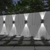 Solar Wall Light - Durable UP & Down Illumination, Waterproof IP65, Outdoor Fence, Garden, Porch, Garage Lighting 1/2pcs