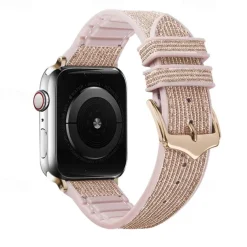 Solo Loop Compatible with Apple Watch band 38mm 40mm 41mm 42mm 44mm 45mm 49mm Glitter Adjustable Silicone Strap Replacement Wristband for iwatch Ultra 2 Series 9 8 7 SE 6 5 4 3 2 1