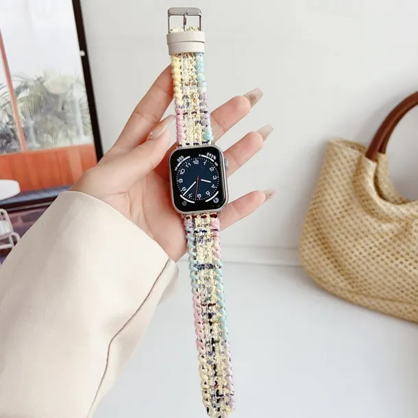 Solo Loop Compatible with Apple Watch band 38mm 40mm 41mm 42mm 44mm 45mm 49mm Adjustable Fabric Strap Replacement Wristband for iwatch Ultra 2 Series 9 8 7 SE 6 5 4 3 2 1