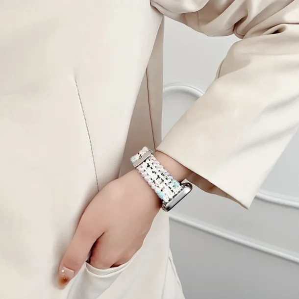 Solo Loop Compatible with Apple Watch band 38mm 40mm 41mm 42mm 44mm 45mm 49mm Adjustable Fabric Strap Replacement Wristband for iwatch Ultra 2 Series 9 8 7 SE 6 5 4 3 2 1