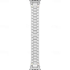 Solo Loop Compatible with Apple Watch band 42mm 44mm 45mm 49mm Metal Clasp Adjustable Stainless Steel Strap Replacement Wristband for iwatch Ultra 2 Series 9 8 7 SE 6 5 4 3 2 1