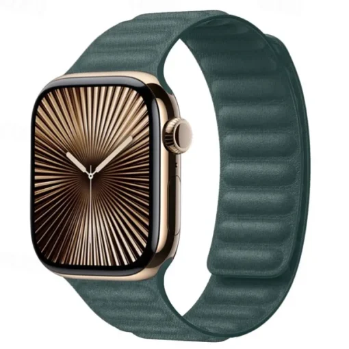 Solo Loop Compatible with Apple Watch band 38mm 40mm 41mm 42mm 44mm 45mm 49mm Magnetic Clasp Adjustable Silicone Strap Replacement Wristband for iwatch Ultra 2 Series 9 8 7 SE 6 5 4 3 2 1
