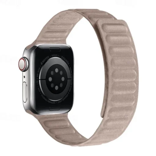 Solo Loop Compatible with Apple Watch band 38mm 40mm 41mm 42mm 44mm 45mm 49mm Magnetic Clasp Adjustable Silicone Strap Replacement Wristband for iwatch Ultra 2 Series 9 8 7 SE 6 5 4 3 2 1
