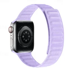 Solo Loop Compatible with Apple Watch band 38mm 40mm 41mm 42mm 44mm 45mm 49mm Magnetic Clasp Adjustable Silicone Strap Replacement Wristband for iwatch Ultra 2 Series 9 8 7 SE 6 5 4 3 2 1