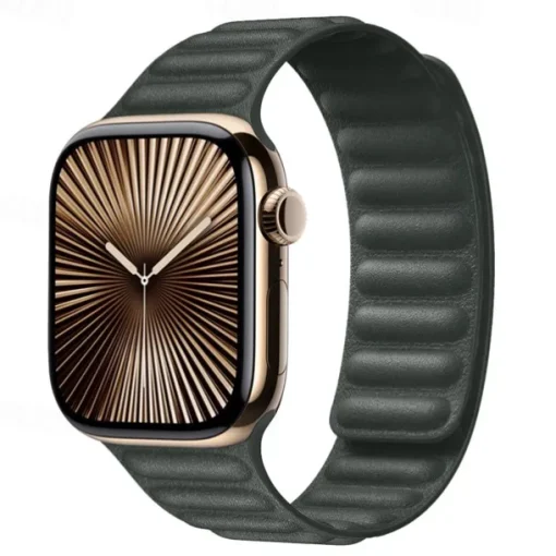 Solo Loop Compatible with Apple Watch band 38mm 40mm 41mm 42mm 44mm 45mm 49mm Magnetic Clasp Adjustable Silicone Strap Replacement Wristband for iwatch Ultra 2 Series 9 8 7 SE 6 5 4 3 2 1