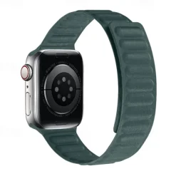 Solo Loop Compatible with Apple Watch band 38mm 40mm 41mm 42mm 44mm 45mm 49mm Magnetic Clasp Adjustable Silicone Strap Replacement Wristband for iwatch Ultra 2 Series 9 8 7 SE 6 5 4 3 2 1