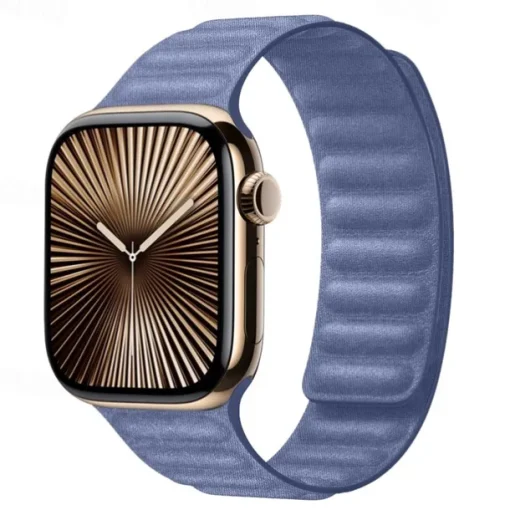 Solo Loop Compatible with Apple Watch band 38mm 40mm 41mm 42mm 44mm 45mm 49mm Magnetic Clasp Adjustable Silicone Strap Replacement Wristband for iwatch Ultra 2 Series 9 8 7 SE 6 5 4 3 2 1