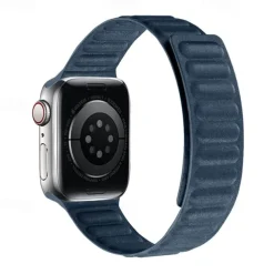 Solo Loop Compatible with Apple Watch band 38mm 40mm 41mm 42mm 44mm 45mm 49mm Magnetic Clasp Adjustable Silicone Strap Replacement Wristband for iwatch Ultra 2 Series 9 8 7 SE 6 5 4 3 2 1