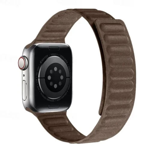 Solo Loop Compatible with Apple Watch band 38mm 40mm 41mm 42mm 44mm 45mm 49mm Magnetic Clasp Adjustable Silicone Strap Replacement Wristband for iwatch Ultra 2 Series 9 8 7 SE 6 5 4 3 2 1