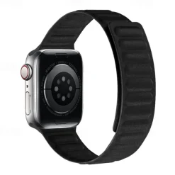 Solo Loop Compatible with Apple Watch band 38mm 40mm 41mm 42mm 44mm 45mm 49mm Magnetic Clasp Adjustable Silicone Strap Replacement Wristband for iwatch Ultra 2 Series 9 8 7 SE 6 5 4 3 2 1