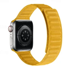Solo Loop Compatible with Apple Watch band 38mm 40mm 41mm 42mm 44mm 45mm 49mm Magnetic Clasp Adjustable Silicone Strap Replacement Wristband for iwatch Ultra 2 Series 9 8 7 SE 6 5 4 3 2 1