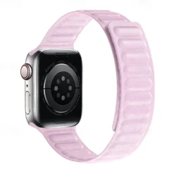 Solo Loop Compatible with Apple Watch band 38mm 40mm 41mm 42mm 44mm 45mm 49mm Magnetic Clasp Adjustable Silicone Strap Replacement Wristband for iwatch Ultra 2 Series 9 8 7 SE 6 5 4 3 2 1