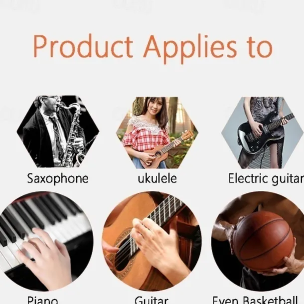 Spacing Adjustable Finger Extensor Guitar Trainer For Beginner Finger Expansion Finger Extend Trainer Finger Power Trainer For Piano Learner Saxophone Learner Ukulele Beginner