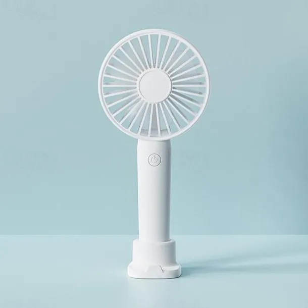 3-Speed Portable Handheld Mini Fan – USB Rechargeable Personal Fan with 1200mAh Battery for Indoor and Outdoor Use