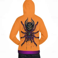 Spider Hoodie Pullover Halloween 3D Front Pocket Graphic Kings Day For Couple's Men's Women's Adults' Halloween Carnival Masquerade 3D Print Party Casual Daily