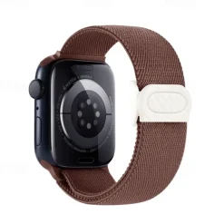 Sport Band Compatible with Apple Watch band 38mm 40mm 41mm 42mm 44mm 45mm 49mm Elastic Adjustable Nylon Strap Replacement Wristband for iwatch Ultra 2 Series 9 8 7 SE 6 5 4 3 2 1