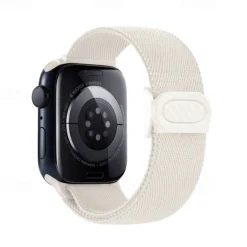 Sport Band Compatible with Apple Watch band 38mm 40mm 41mm 42mm 44mm 45mm 49mm Elastic Adjustable Nylon Strap Replacement Wristband for iwatch Ultra 2 Series 9 8 7 SE 6 5 4 3 2 1