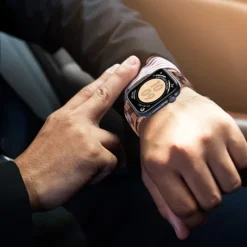 Sport Band Compatible with Apple Watch band 38mm 40mm 41mm 42mm 44mm 45mm 49mm Elastic Adjustable Nylon Strap Replacement Wristband for iwatch Ultra 2 Series 9 8 7 SE 6 5 4 3 2 1