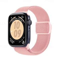 Sport Band Compatible with Apple Watch band 38mm 40mm 41mm 42mm 44mm 45mm 49mm Elastic Adjustable Nylon Strap Replacement Wristband for iwatch Ultra 2 Series 9 8 7 SE 6 5 4 3 2 1