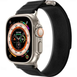 Sport Band Compatible with Apple Watch band 38mm 40mm 41mm 42mm 44mm 45mm 49mm Braided Adjustable Breathable Nylon Strap Replacement Wristband for iwatch Series Ultra 8 7 6 5 4 3 2 1 SE