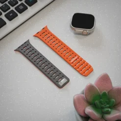 Sport Band Compatible with Apple Watch band 38mm 40mm 41mm 42mm 44mm 45mm 49mm Magnetic Clasp Adjustable Silicone Strap Replacement Wristband for iwatch Ultra 2 Series 9 8 7 SE 6 5 4 3 2 1