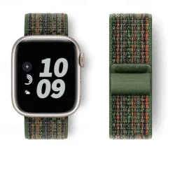 Sport Band Compatible with Apple Watch band 38mm 40mm 41mm 42mm 44mm 45mm 49mm Adjustable Fabric Strap Replacement Wristband for iwatch Ultra 2 Series 9 8 7 SE 6 5 4 3 2 1