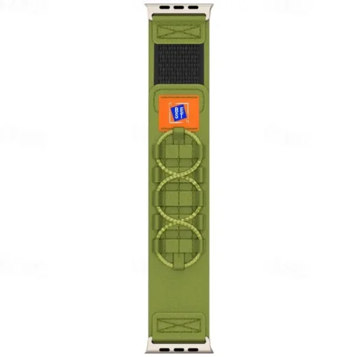 Sport Band Compatible with Apple Watch band 38mm 40mm 41mm 42mm 44mm 45mm 49mm Multilayer Elastic Rugged Nylon Strap Replacement Wristband for iwatch Ultra 2 Series 9 8 7 SE 6 5 4 3 2 1