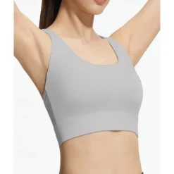 Sports Bra Hollow Mesh Back Sports Bra Fitness Yoga Vest Shockproof Yoga Bra Without Steel Ring