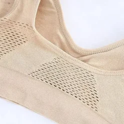 Sports Bra Hollow Mesh Back Sports Bra Fitness Yoga Vest Shockproof Yoga Bra Without Steel Ring