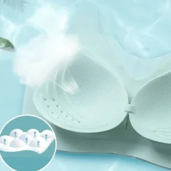 Sports Bra Hollow Mesh Back Sports Bra Fitness Yoga Vest Shockproof Yoga Bra Without Steel Ring