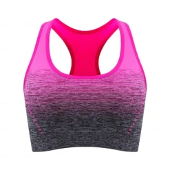 Sports Bra Hollow Mesh Back Sports Bra Fitness Yoga Vest Shockproof Yoga Bra Without Steel Ring