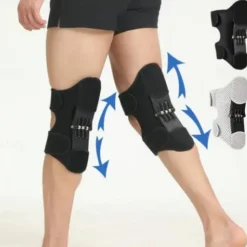 Sports Strong Support Knee Pads, Knee Booster for Walking, Elderly Joint Support Brace, Knee Support for Sports, Hiking, Climbing, Pain Relief